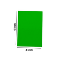 Thin Sized Plain Fluorescent Dyglo Cards