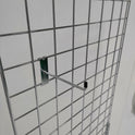 6" Grid Mesh Single Prong Hooks Shop Display (6 Inch)