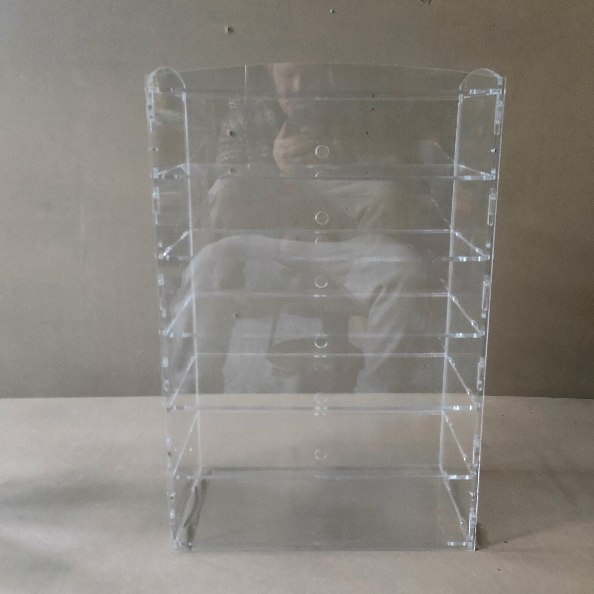 Acrylic Bakery Pastry Display Case Stand Cabinet Cakes Donuts Cupcakes Pastries