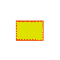 LYNX 26x19R Fluorescent Yellow with Red flash -(Box 36000)