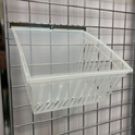 Crate Box Storage Box Grid Mesh Shelf Box Gridwall Mesh Display
