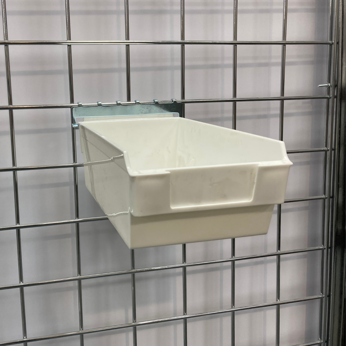 Medium Size Storage Box Shelfbox Grid Mesh Display