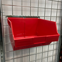 Large Storage Box Gridwall Shelfbox Grid Mesh Display