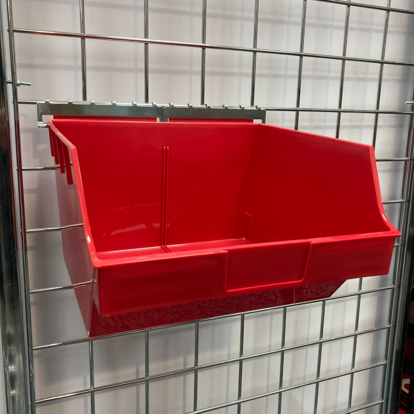 Large Storage Box Gridwall Shelfbox Grid Mesh Display