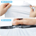 100x 14''x20'' Plastic White Grey Mailing Bags