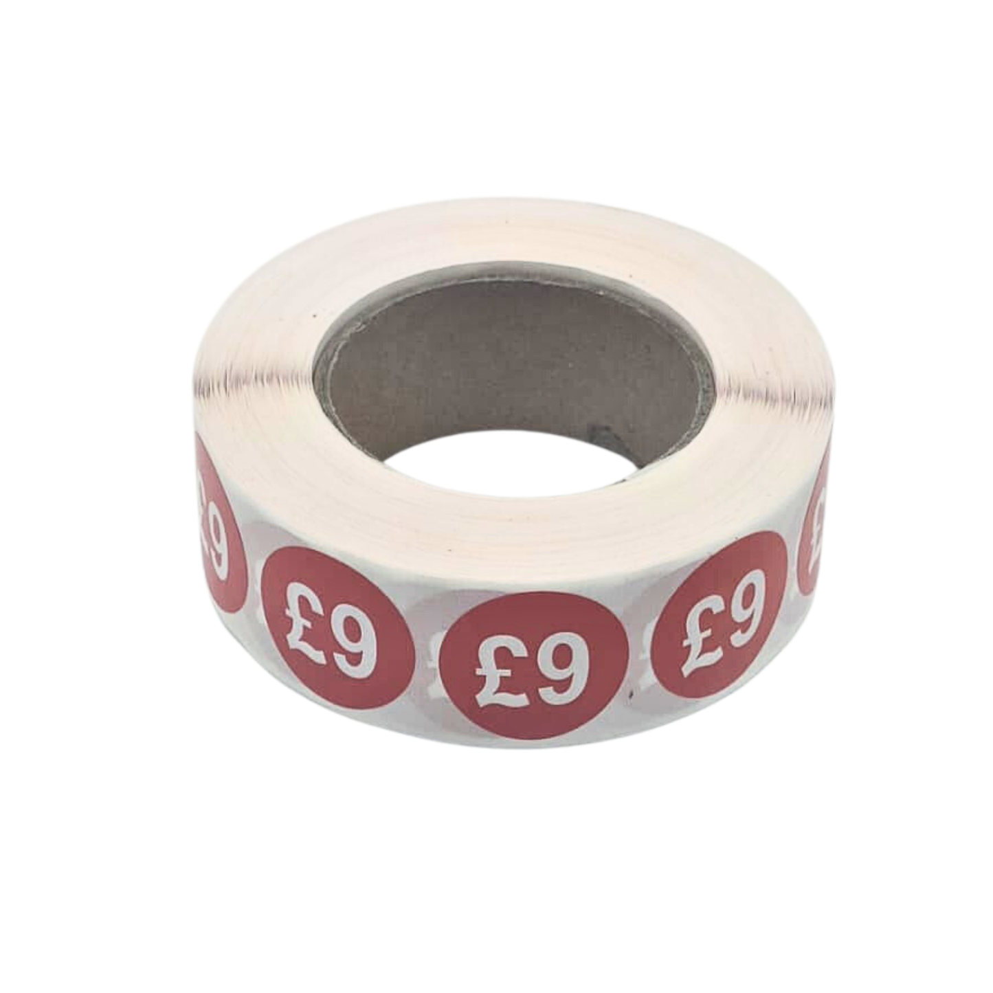 1000x 25mm £1-£30 Red Price Self Adhesive Stickers Sticky Labels For Retail Display
