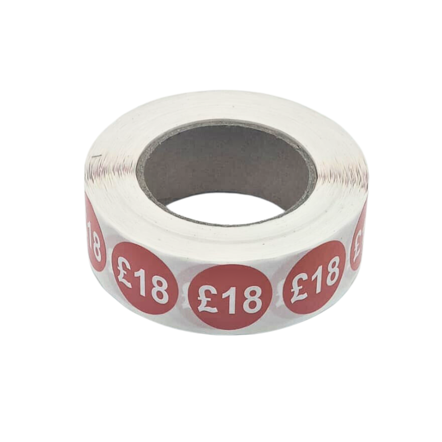 1000x 25mm £1-£30 Red Price Self Adhesive Stickers Sticky Labels For Retail Display