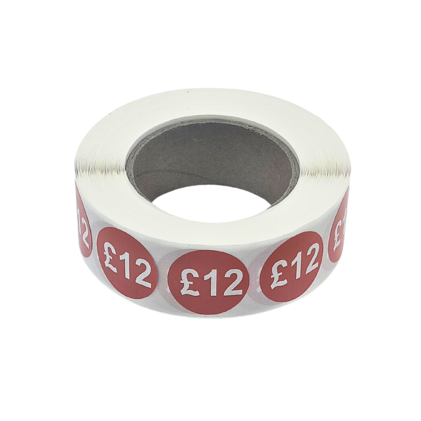 1000x 25mm £1-£30 Red Price Self Adhesive Stickers Sticky Labels For Retail Display