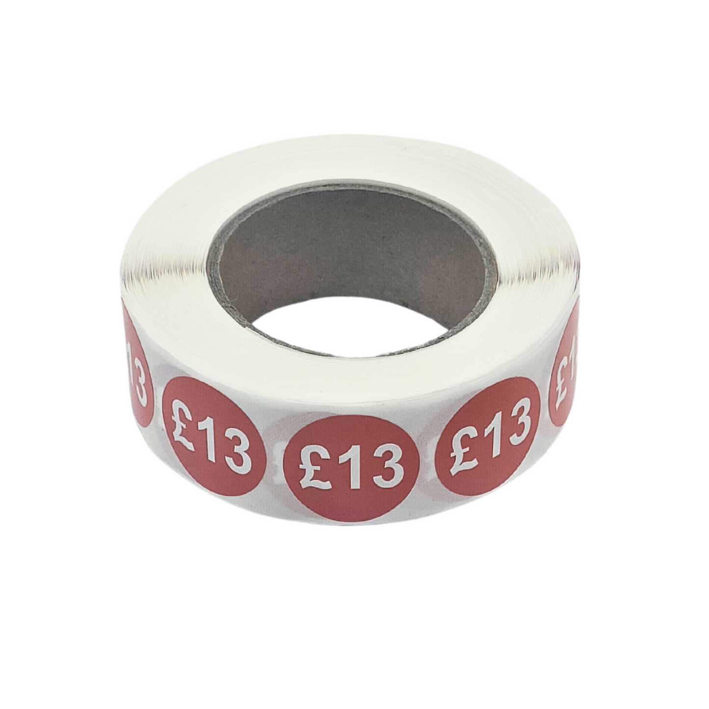 1000x 25mm £1-£30 Red Price Self Adhesive Stickers Sticky Labels For Retail Display