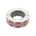 1000x 25mm £1-£30 Red Price Self Adhesive Stickers Sticky Labels For Retail Display