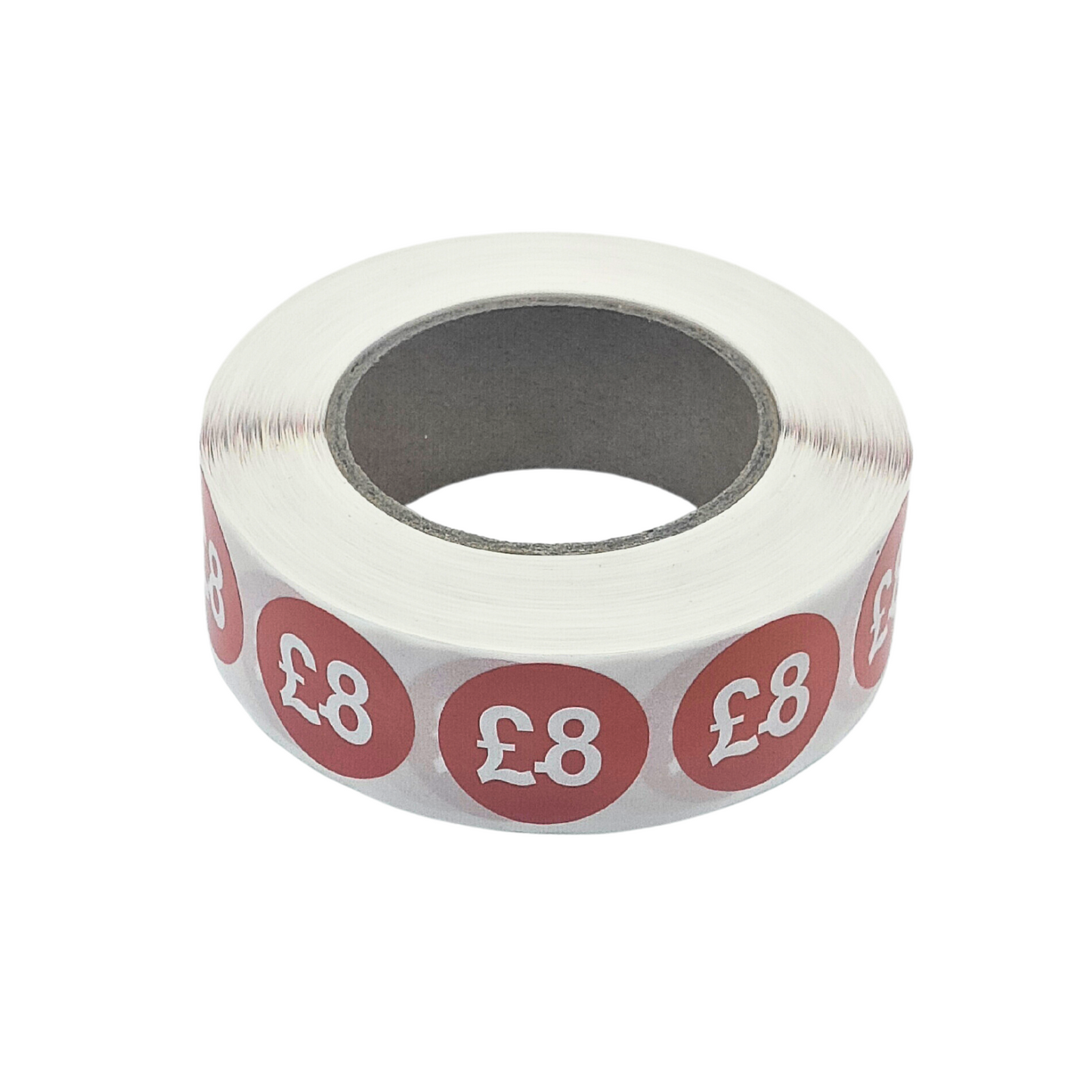 1000x 25mm £1-£30 Red Price Self Adhesive Stickers Sticky Labels For Retail Display