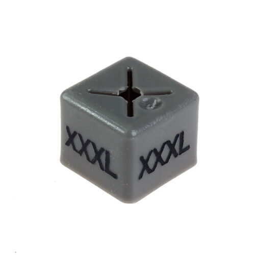 Pack of 50 Garment Clothes Size Cubes XS, S, M, L, XL, XXL, XXXL