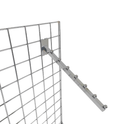 7 Ball Sloping Display Arm For Grid Mesh Panels