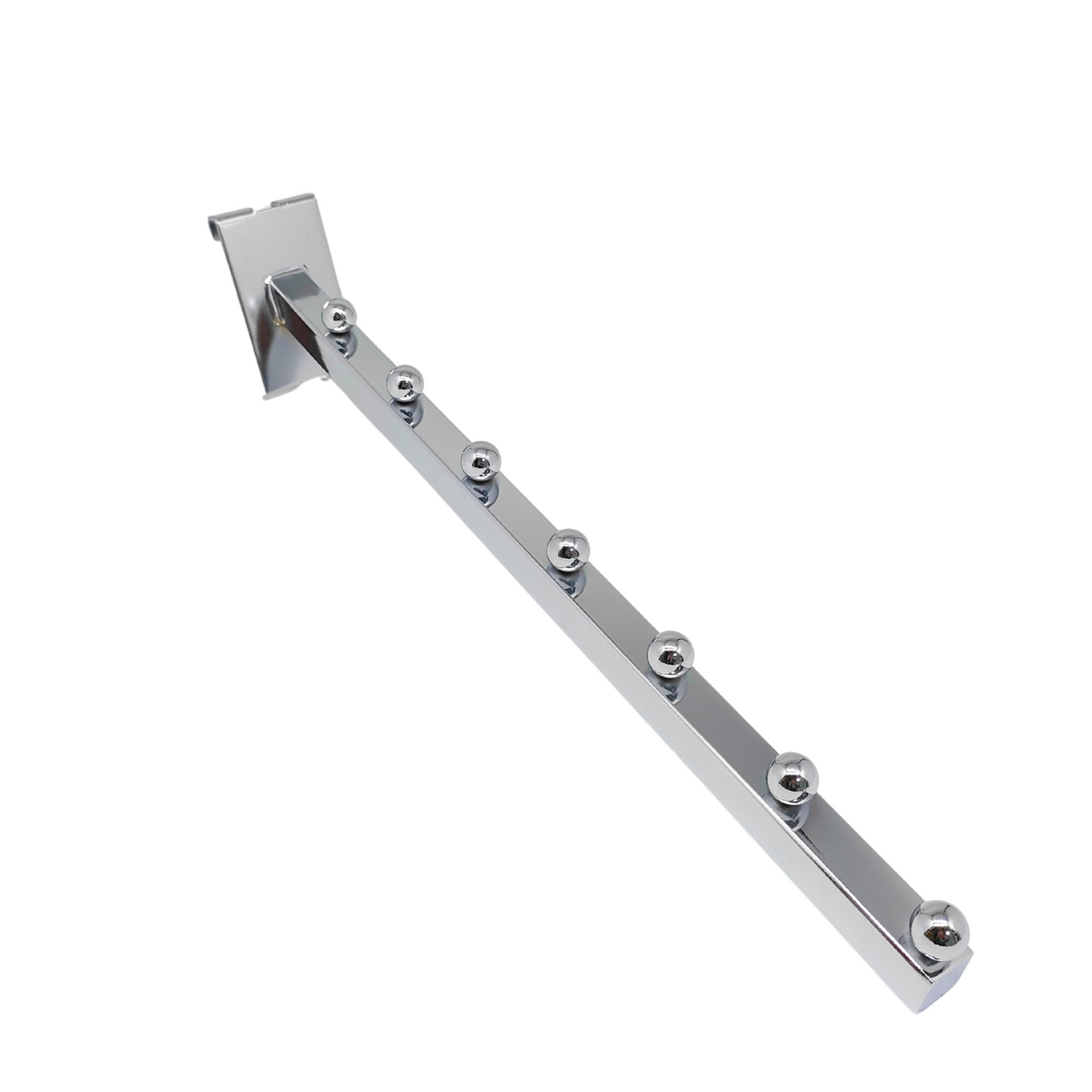 7 Ball Sloping Display Arm For Grid Mesh Panel