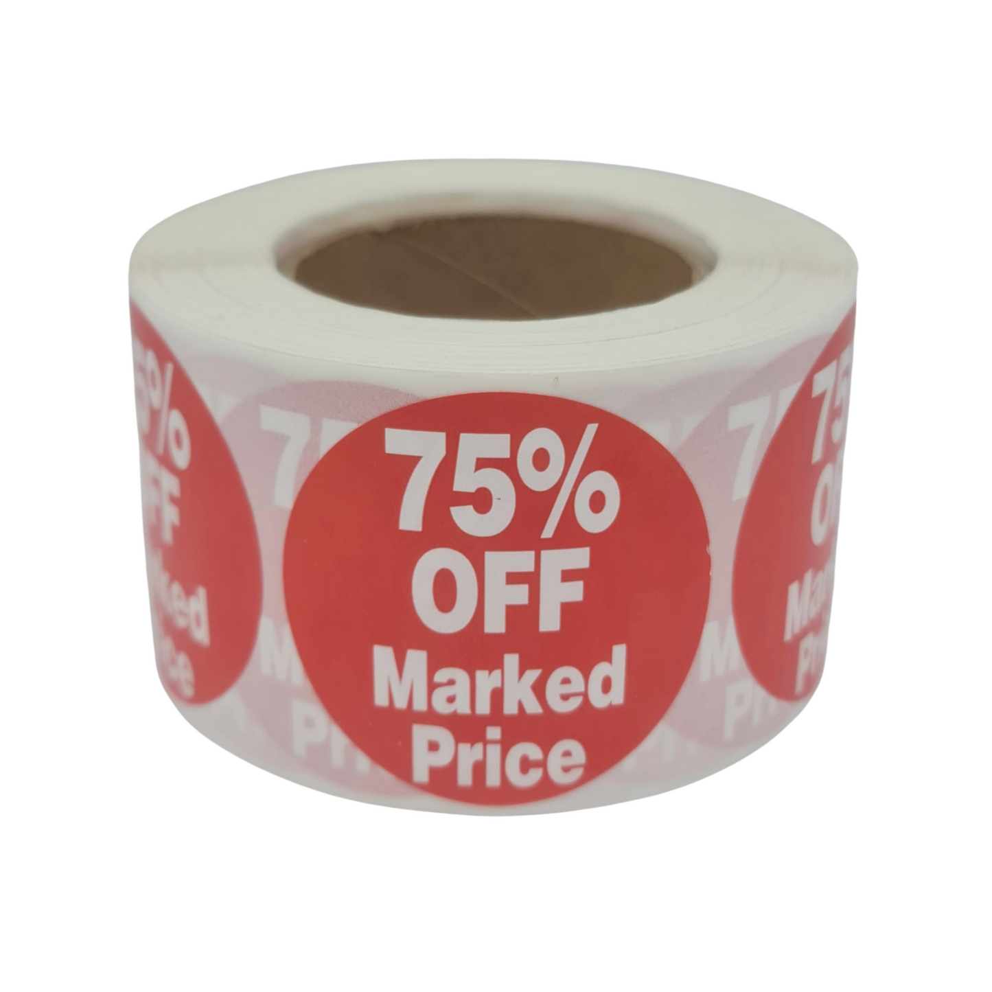 500x45mm 20%-50% Off Red Price Self-Adhesive Stickers