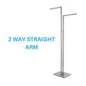 Heavy Duty Fashion Rails 4 / 2 Way, Spiral, Circular Rail, 1 Or 2 Tier Hat Stand