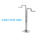 Heavy Duty Fashion Rails 4 / 2 Way, Spiral, Circular Rail, 1 Or 2 Tier Hat Stand