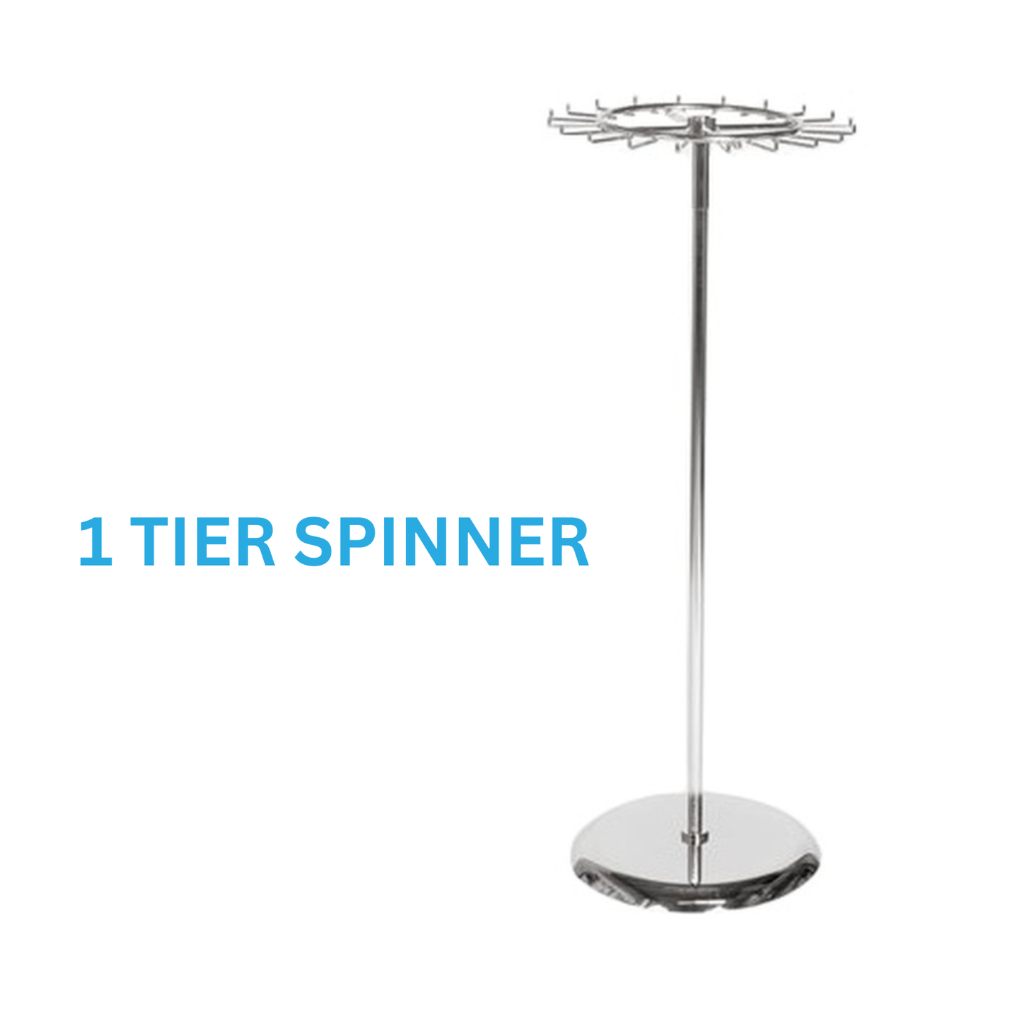 Heavy Duty Fashion Rails 4 / 2 Way, Spiral, Circular Rail, 1 Or 2 Tier Hat Stand