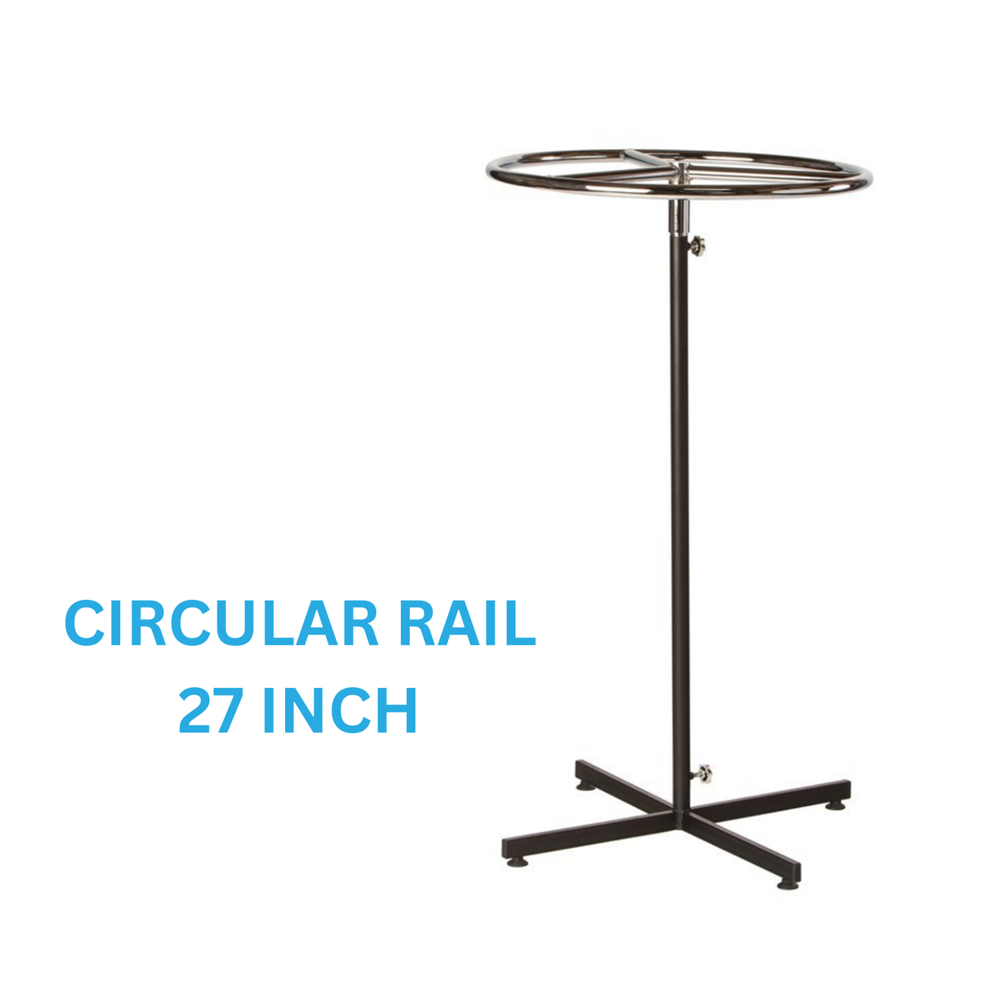 Heavy Duty Fashion Rails 4 / 2 Way, Spiral, Circular Rail, 1 Or 2 Tier Hat Stand