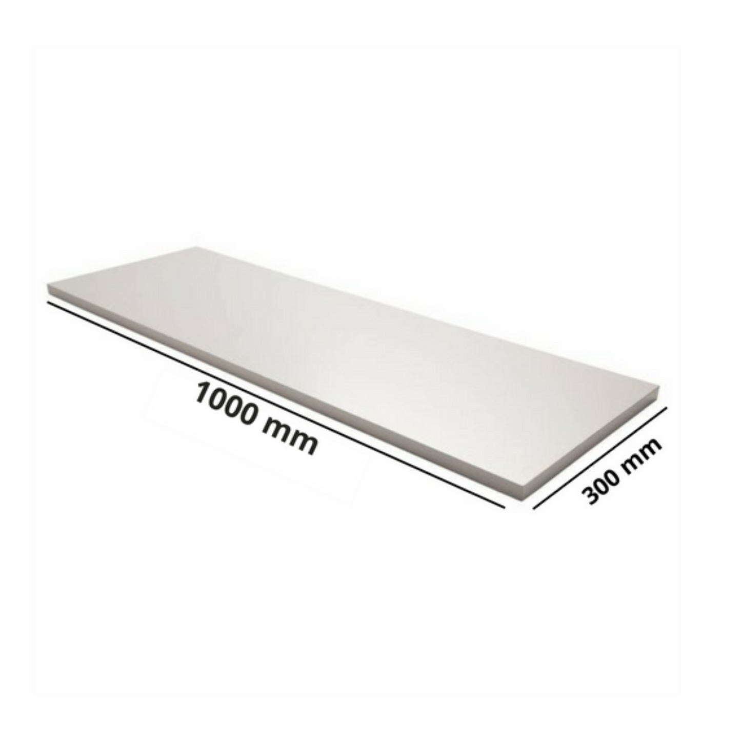 WOODEN SHELF BRACKETS (Pair) FOR SLATWALL IN 6 SIZES & SHELF IN MAPLE & WHITE