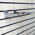 WOODEN SHELF BRACKETS (Pair) FOR SLATWALL IN 6 SIZES & SHELF IN MAPLE & WHITE
