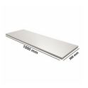 WOODEN SHELF BRACKETS (Pair) FOR SLATWALL IN 6 SIZES & SHELF IN MAPLE & WHITE