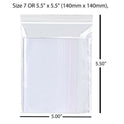 Self Resealable Bags Polythene Grip Seal Bags Clear Poly Plastic Zip Lock