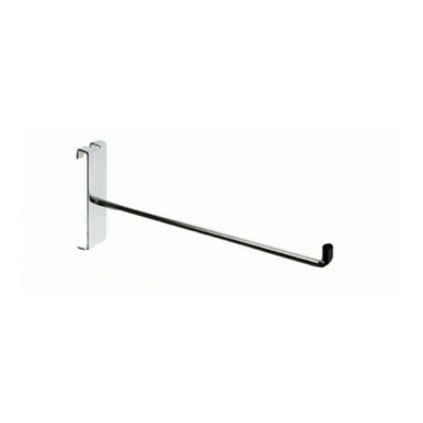 8" Grid Mesh Single Prong Hooks Shop Display (8 Inch)