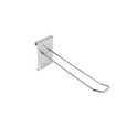 6" Grid Mesh Euro Hooks Single Prong Shop Display (6 Inch)