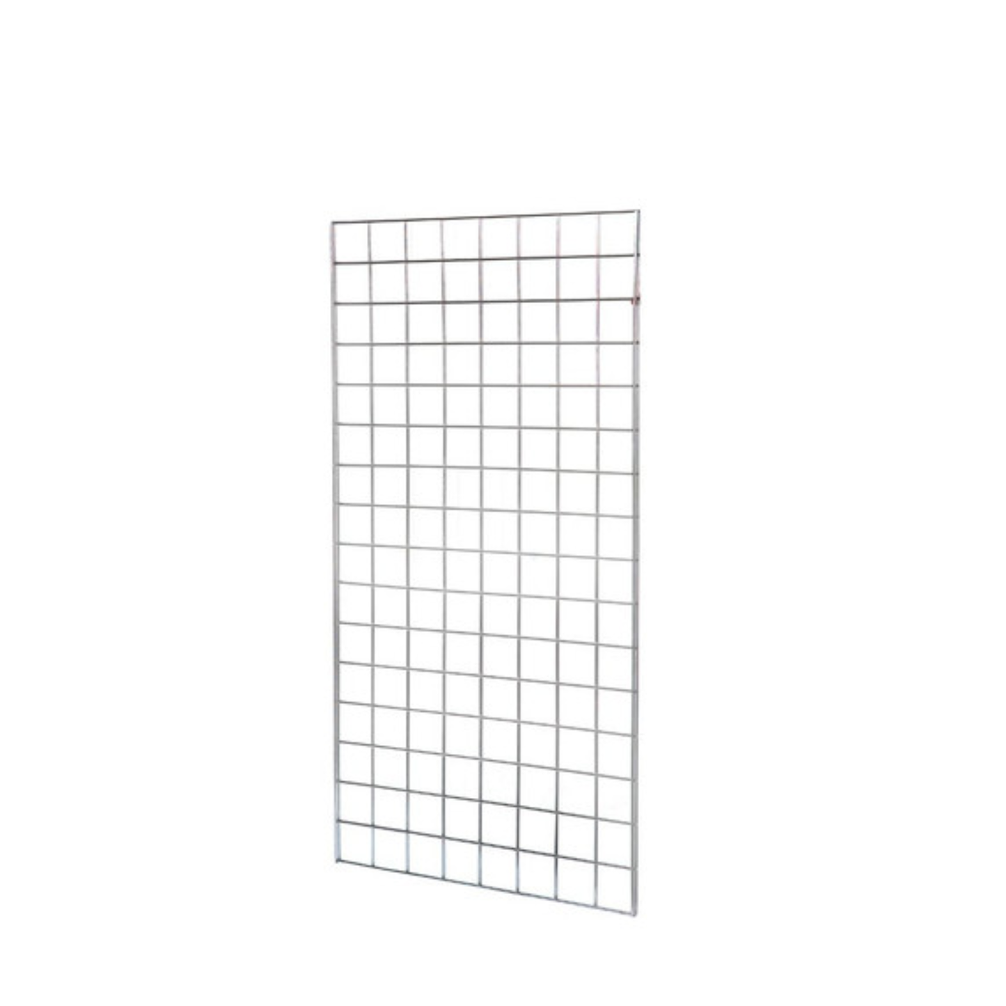 5ft Heavy Duty Chrome Grid Mesh Panels With L-Leg or T-Leg