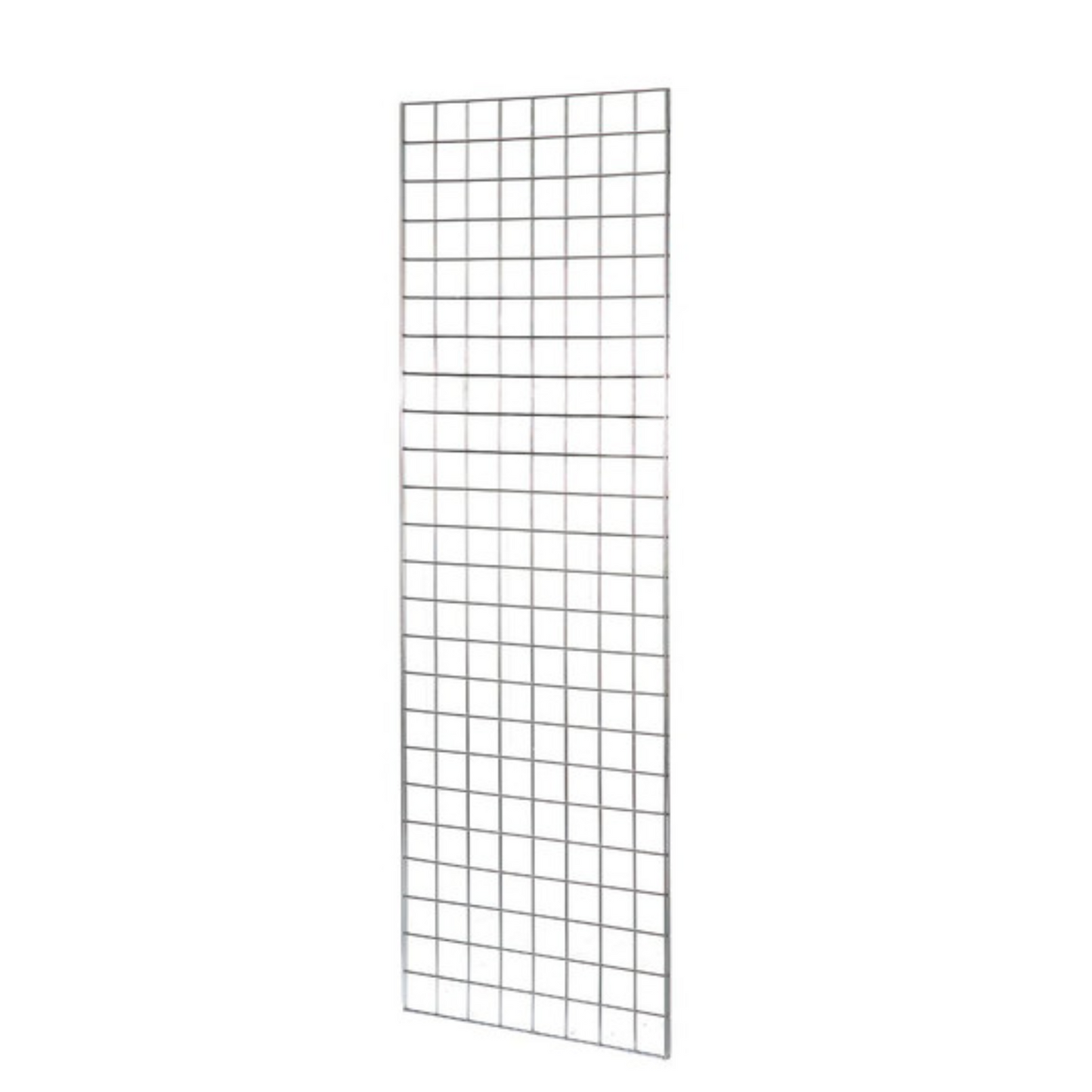 6ft Heavy Duty Chrome Grid Mesh Panels With L-Leg or T-Leg