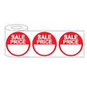 500x 45mm Red Round Adhesive Sale & Fixed Price Stickers