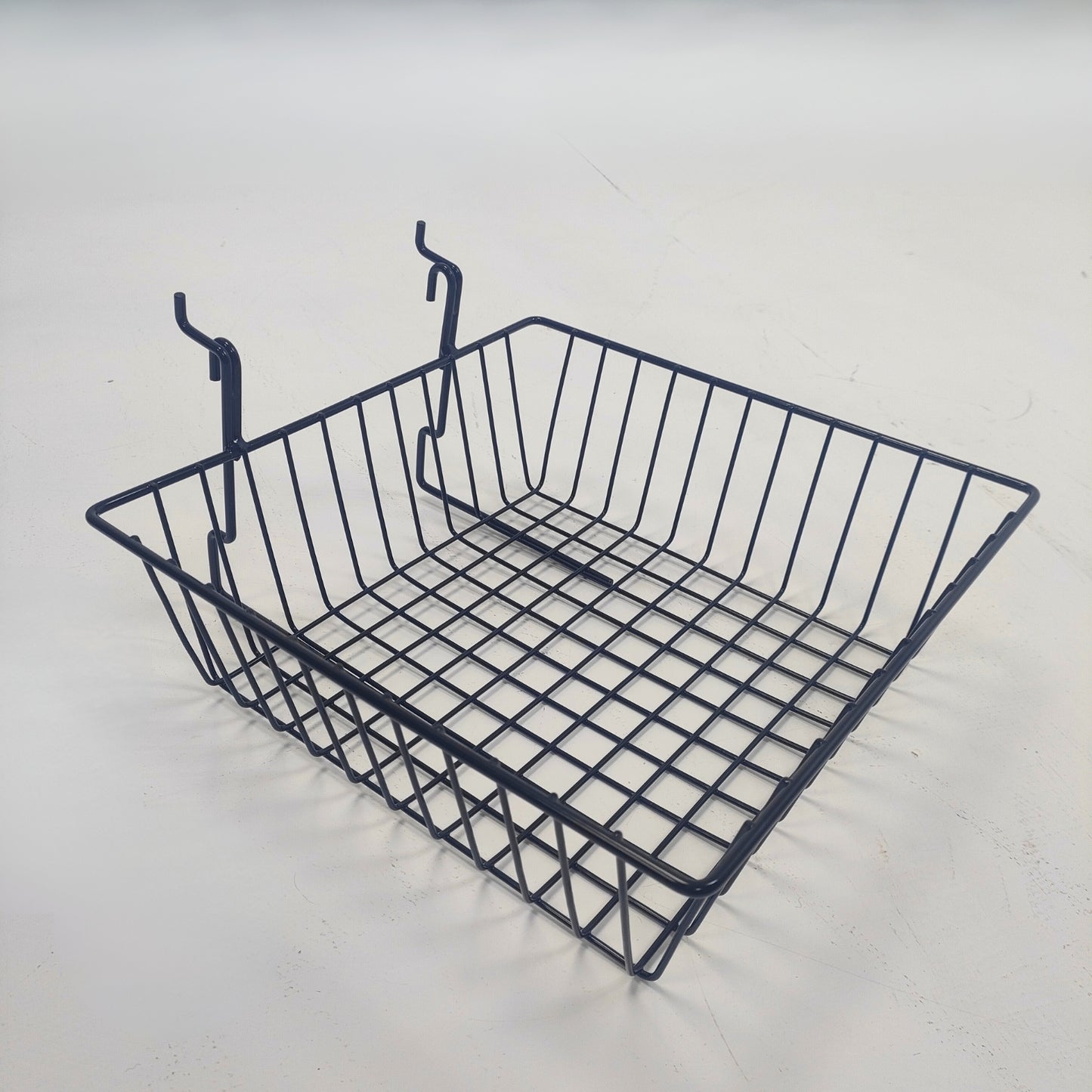Black Heavy Duty Grid Mesh Retail Shop Display Basket