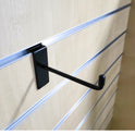 Black Slatwall Hooks Accessory Single Prong Shop Display