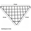 Black Corner Grid Mesh Display Unit – Heavy Duty