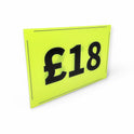 Black & Green Correx Market Price Sale Card Signs – Double-Sided Waterproof Display Boards