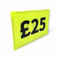 Black & Green Correx Market Price Sale Card Signs – Double-Sided Waterproof Display Boards