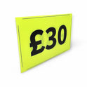 Black & Green Correx Market Price Sale Card Signs – Double-Sided Waterproof Display Boards