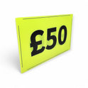 Black & Green Correx Market Price Sale Card Signs – Double-Sided Waterproof Display Boards