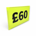 Black & Green Correx Market Price Sale Card Signs – Double-Sided Waterproof Display Boards