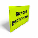 Black & Green Correx Market Promotion Card Sign Board Double-Sided & Waterproof