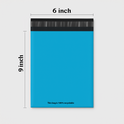100x Blue Mailing Bags
