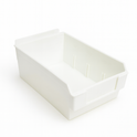 Long Slatbox Shelfbox Storage Bin – Heavy Duty Slatwall Display Box for Shop
