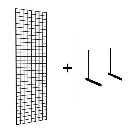 8FT BLACK MESH WITH L-LEG OR T-LEG