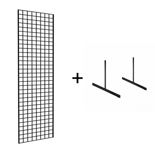 8FT BLACK MESH WITH L-LEG OR T-LEG