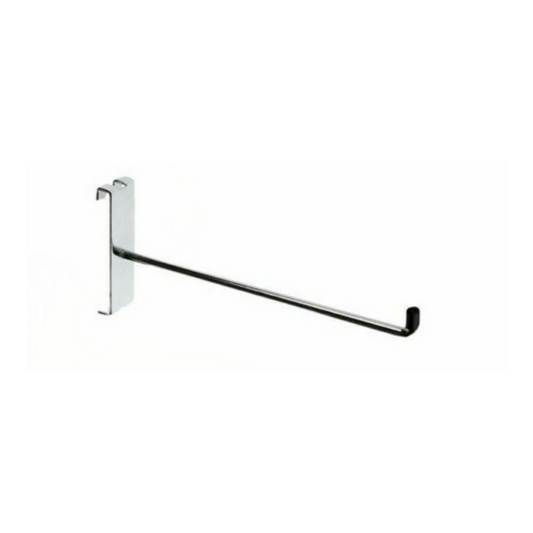 8" Grid Mesh Single Prong Hooks Shop Display (8 Inch)