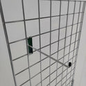 8" Grid Mesh Single Prong Hooks Shop Display (8 Inch)
