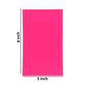 Thin Sized Plain Fluorescent Dyglo Cards