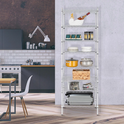 8 Tier Chrome Wire Shelving - 6ft Height