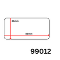 Compatible Dymo Thermal Label - 99012